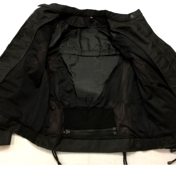 NWOT Xelement Women's Motorcycle 4xl Black and Pink Jacket - Picture 4 of 13